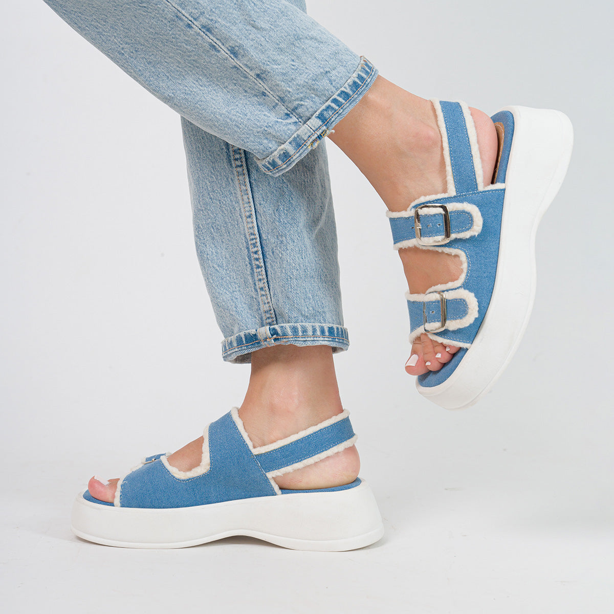 SANDALIA AZUL KENDAL