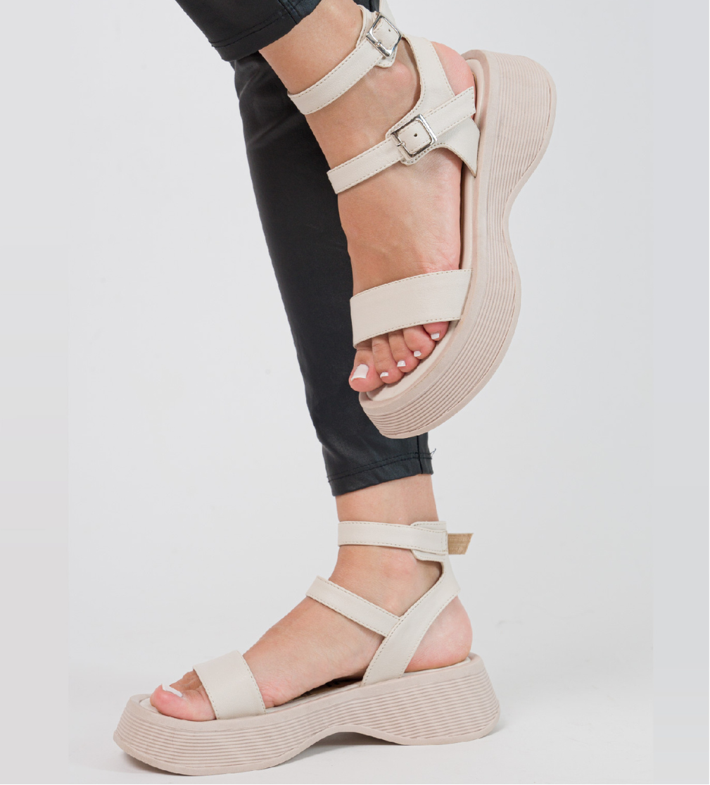 SANDALIA BLANCO PAMELA