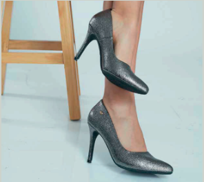 STILETTO PLATA PAULA