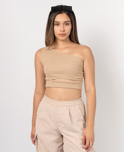 TOP BEIGE FERNANDA - Kunca