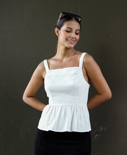 BLUSA HUESO CINTHIA - Kunca