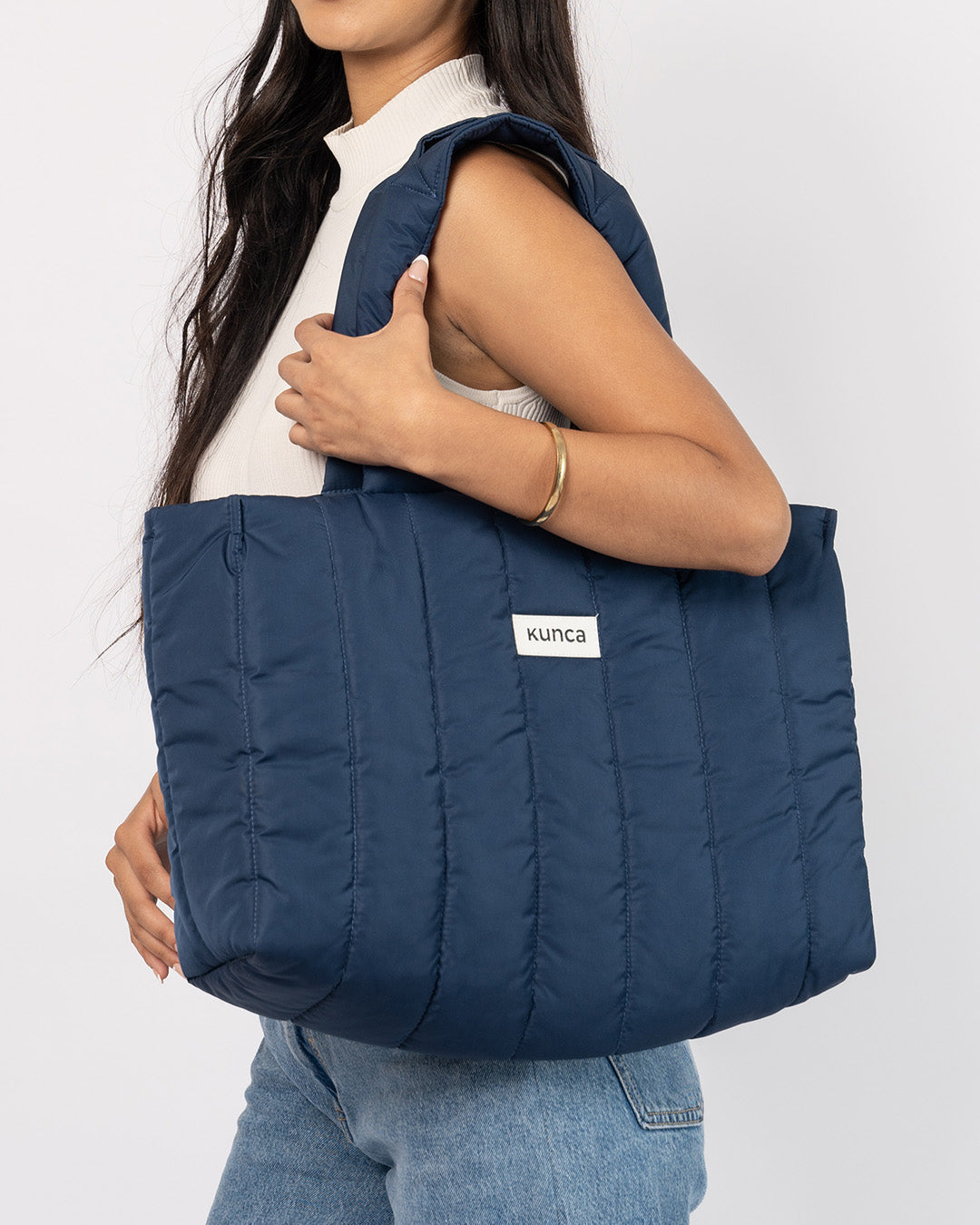 BOLSO PUFFER PREMIUM PARIS AZUL