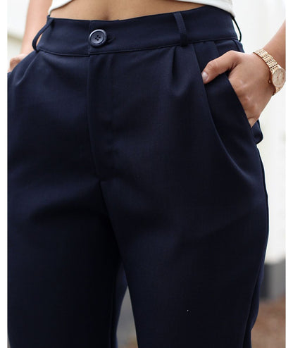PANTALÓN TIPO SASTRE VIENA AZUL - Kunca