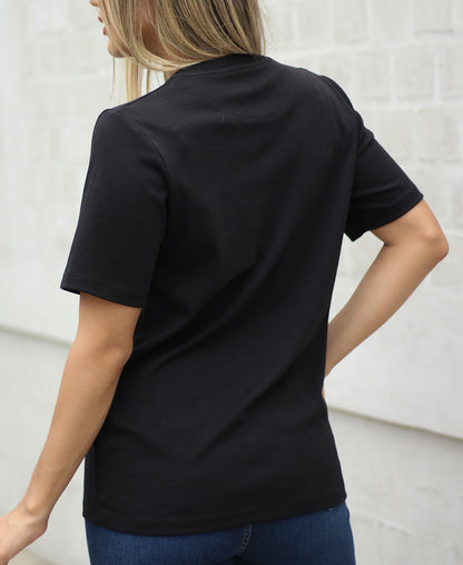 POLO BÁSICO NEGRO ARIANA - Kunca