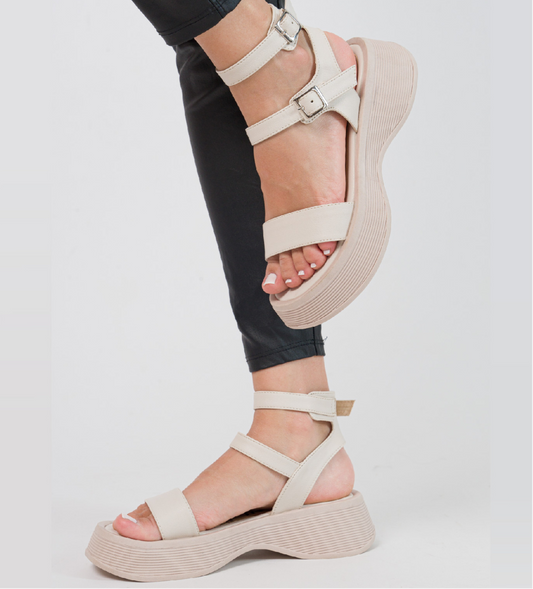 SANDALIA BLANCO PAMELA