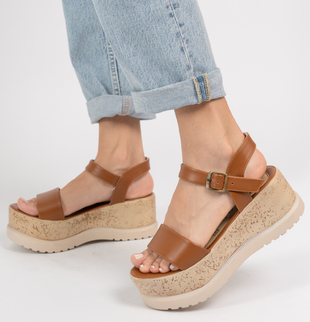 SANDALIA CAMEL IBIZA