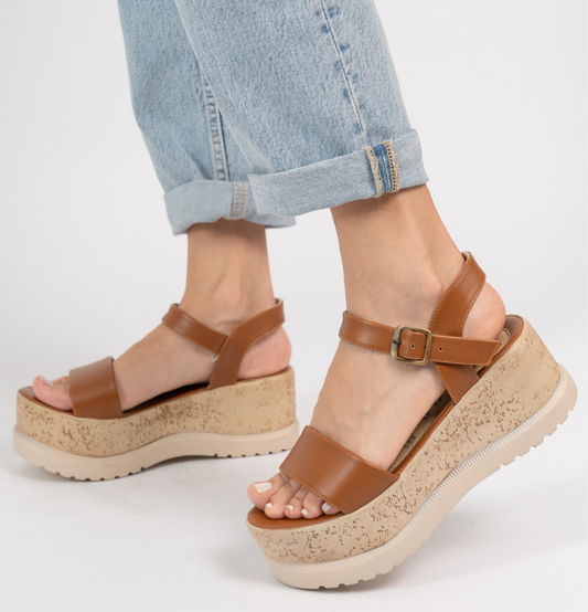 SANDALIA CAMEL IBIZA