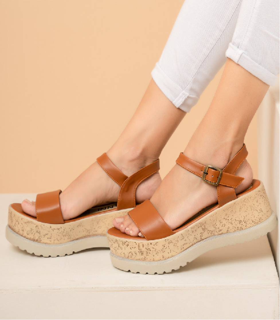 SANDALIA CAMEL IBIZA