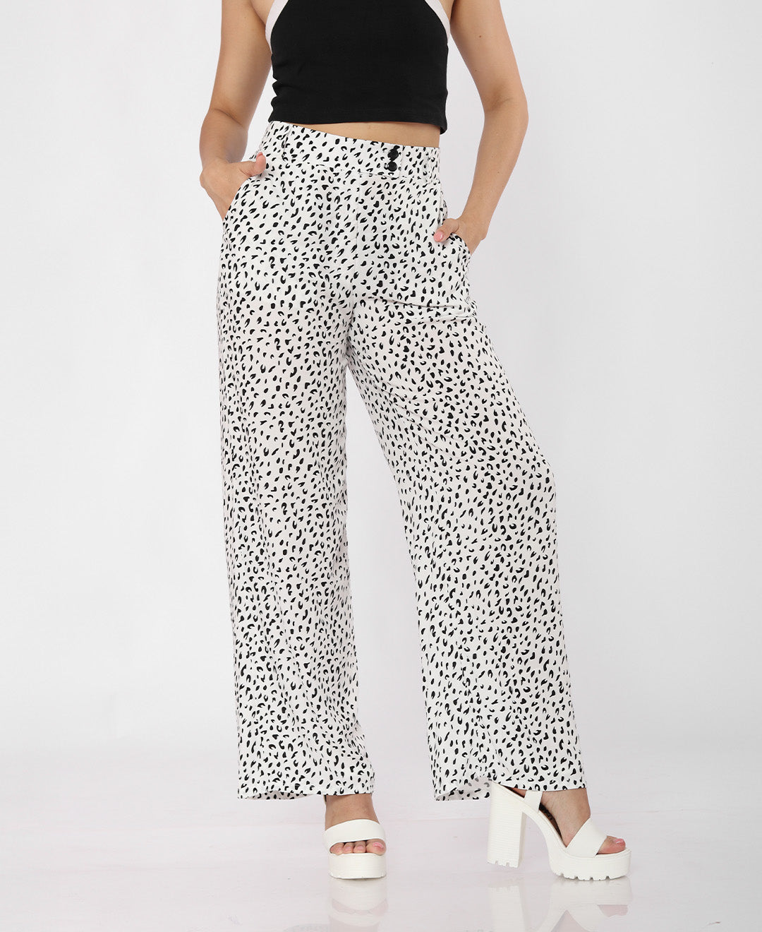 PANTALÓN PRINT BLANCO MILET