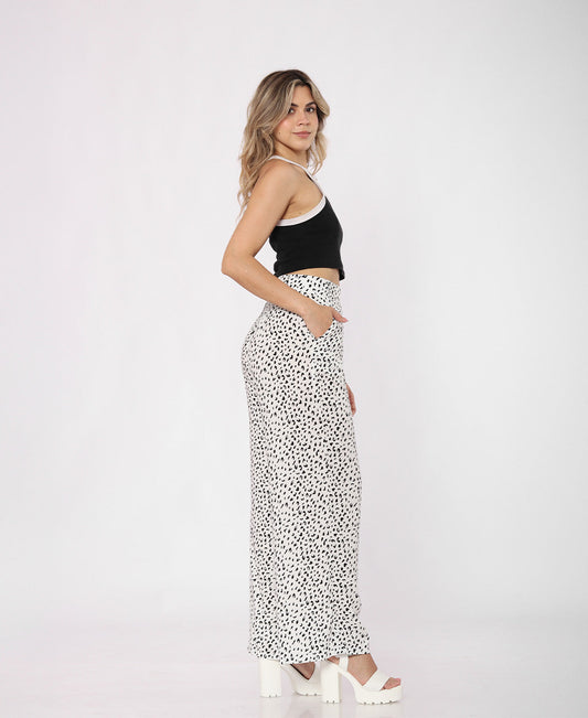 PANTALÓN PRINT BLANCO MILET