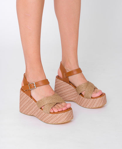 SANDALIA CAMEL JANIS