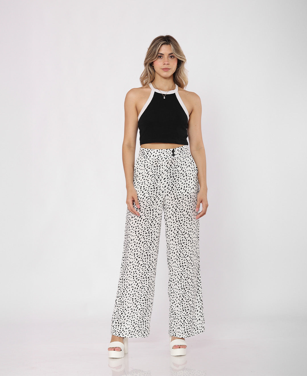 PANTALÓN PRINT BLANCO MILET