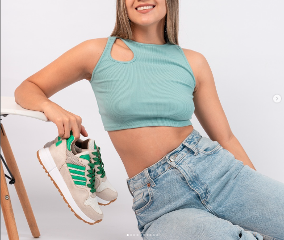 ZAPATILLA VERDE EMILIA