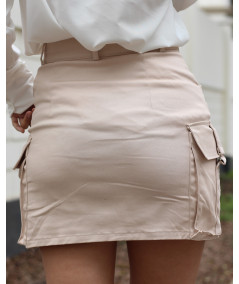 FALDA BEIGE PAULA